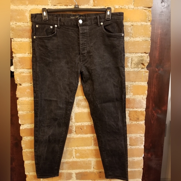 4 PAIRS OF MENS JEANS PANTS BUNDLE LOT ZARA BANANA REPUBLIC RAPID MOVEMENT WORK - Picture 8 of 16